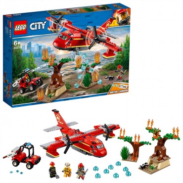 LEGO CITY Fire Plane Building Blocks For Kids 60217